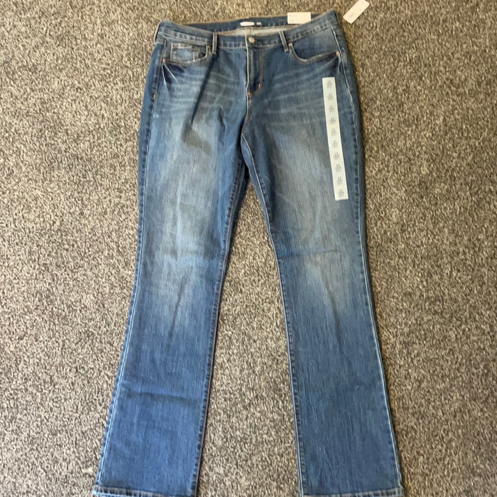 Sz14 curvy long Old Navy jeans